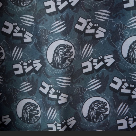 NWT Godzilla Full Size Loungefly Backpack - Picture 4 of 4